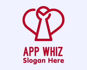 Heart Safety Dating App  logo design