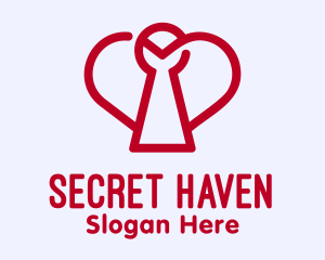 Heart Safety Dating App  logo design