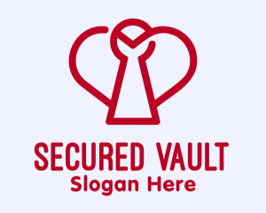 Heart Safety Dating App  logo design