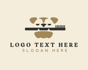 Pet Dog Toothbrush logo