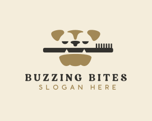 Pet Dog Toothbrush logo