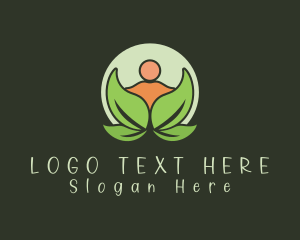 Organic Human Leaf logo