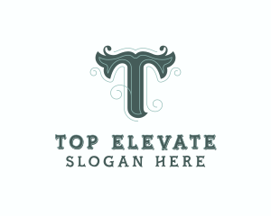 Wedding Planner Styling Letter T logo design