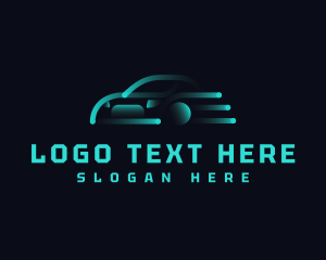 Digital Car Automobile logo