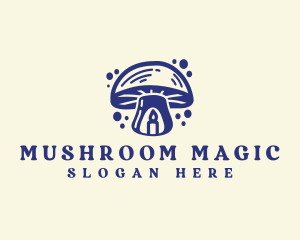 Candle Light Mushroom logo design