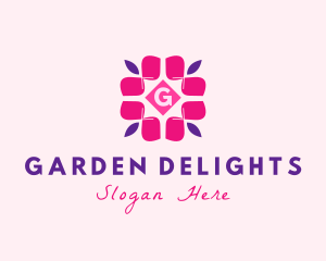 Petals Floral Spa logo design