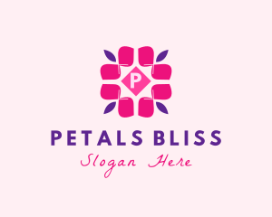 Petals Floral Spa logo design