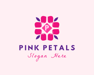 Petals Floral Spa logo design