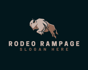 Wild Bison Farm logo design