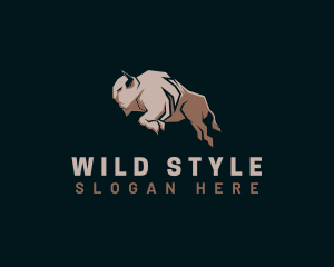 Wild Bison Farm logo design