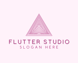 Pyramid Triangle Studio logo design