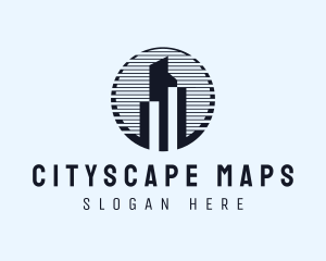 Skyline Cityscape Architecture logo design