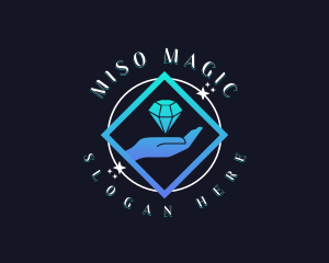 Jewelry Diamond Gemstone logo design