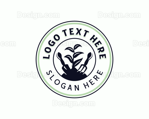 Garden Planting Plant Logo