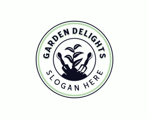 Garden Planting Plant logo design