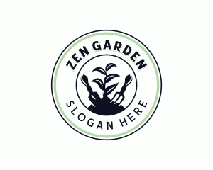 Garden Planting Plant logo design