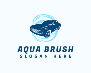 Car Splash Clean logo design