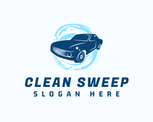 Car Splash Clean logo design