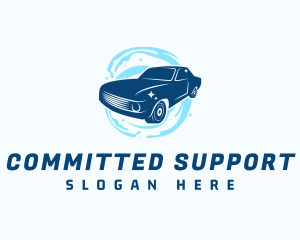 Car Splash Clean logo design