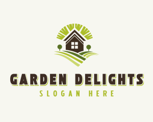 Yard Planting Garden logo design