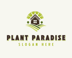 Yard Planting Garden logo design