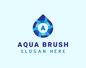 Water Sanitation Liquid  logo design