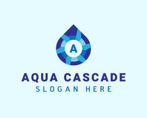 Water Sanitation Liquid  logo design