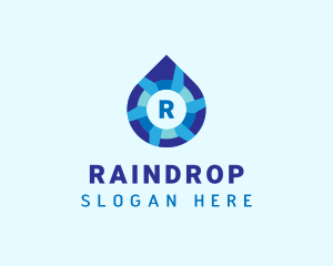 Water Sanitation Liquid  logo design