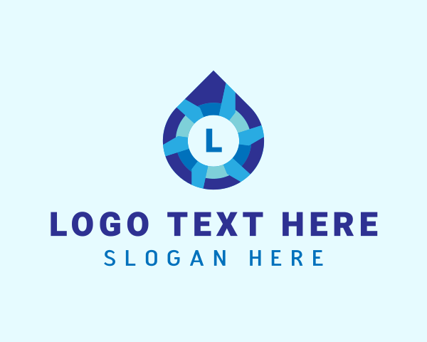 Pool Cleaning logo example 4