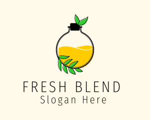 Fresh Perfume Bottle  logo design