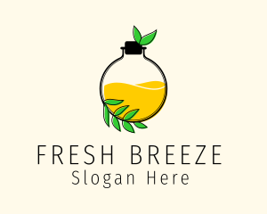 Fresh Perfume Bottle  logo design