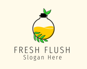 Fresh Perfume Bottle  logo design