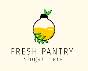 Fresh Perfume Bottle  logo design