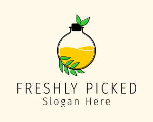 Fresh Perfume Bottle  logo design