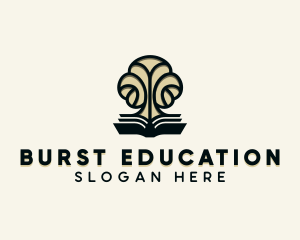 Educational Learning Book logo design