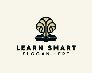 Educational Learning Book logo design