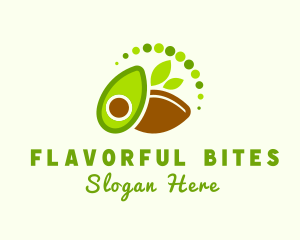 Avocado Fruit Farm logo design