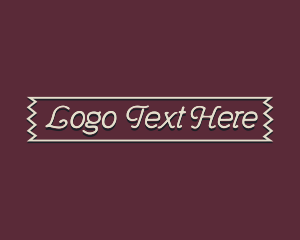 Tape Banner Style logo