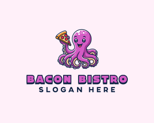 Octopus Pizza Bistro logo design