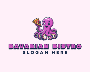 Octopus Pizza Bistro logo design