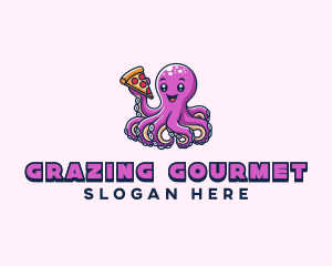 Octopus Pizza Bistro logo design