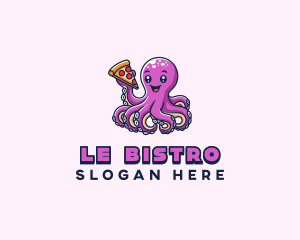 Octopus Pizza Bistro logo design