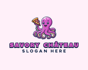 Octopus Pizza Bistro logo design