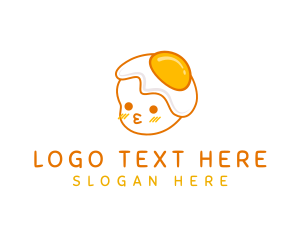 Baby - Cute Egg Baby logo design