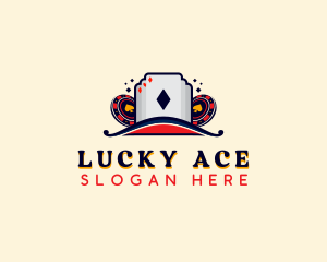 Poker Casino Gambler logo design