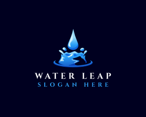 Natural Clean Water logo design