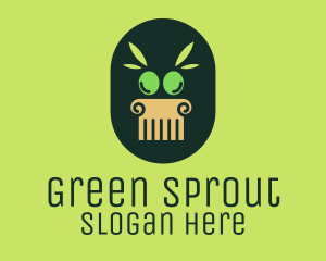 Greek Green Olives logo