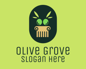 Greek Green Olives logo