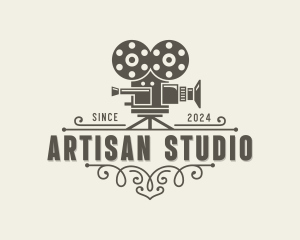 Filmmaker Film Studio logo design