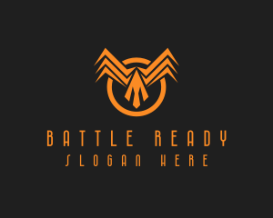 Eagle Military Security logo design